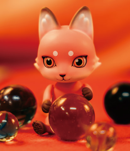 カプセルトイのドールブランド「CAPSULE DOLL」第2弾に狐ドール