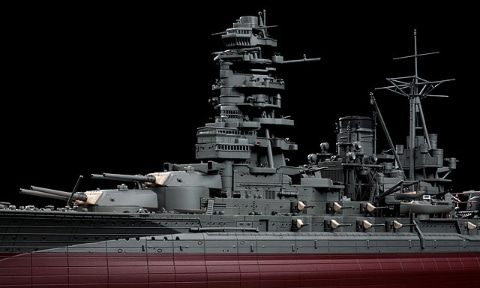 ハセガワ、プラモデル「日本海軍 戦艦 長門 “昭和十六年 開戦時