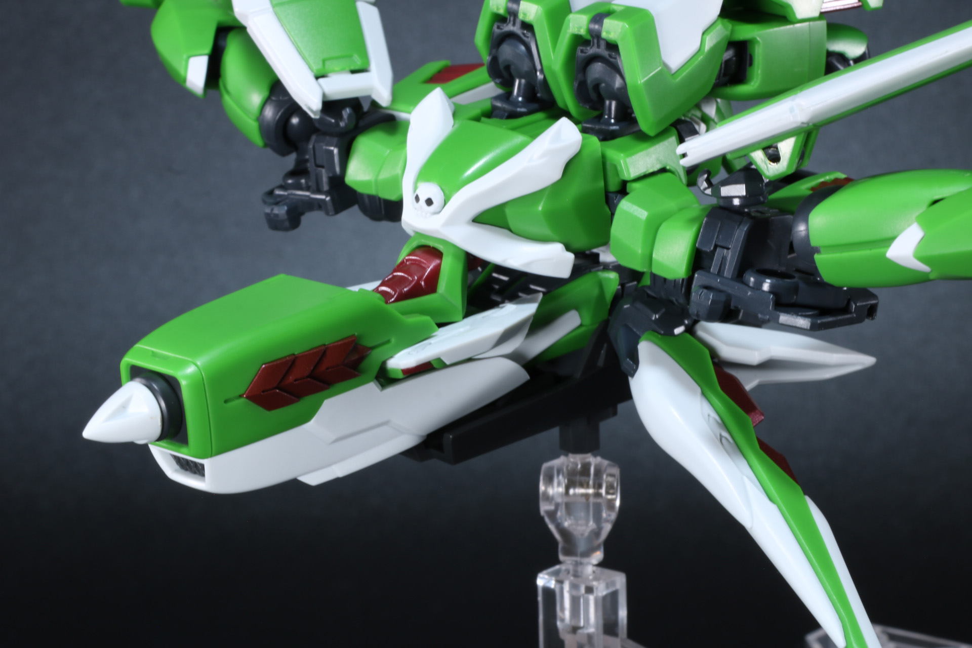 機首のように伸びた「ノーズローター」