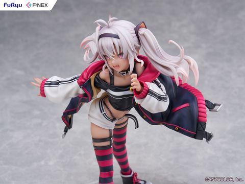 可愛くセクシーな「にじさんじ」の魔使マオさんが1/7スケール
