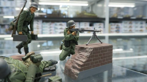 特別企画】【タミヤ撮り下ろし】「1/35 ドイツ機関銃チーム (大戦中期
