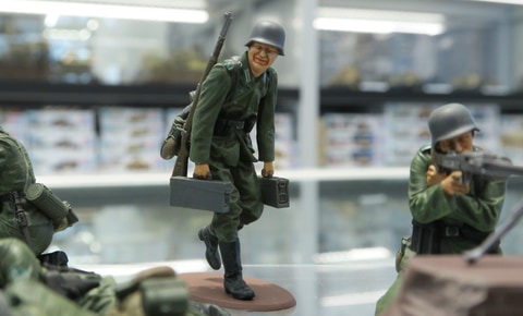 ドイツ軍 タミヤ 完成品 まとめ 1/48 WWIIドイツ国防軍歩兵チーム: スケールモデル｜TAMIYA SHOP