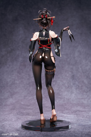 NIKKE サクラ　フィギュア　暗夜密行　コスチューム 勝利の女神：NIKKE」よりサクラがコスチューム「黒夜密行」の姿