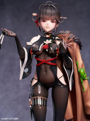 勝利の女神：NIKKE」よりサクラがコスチューム「黒夜密行」の姿