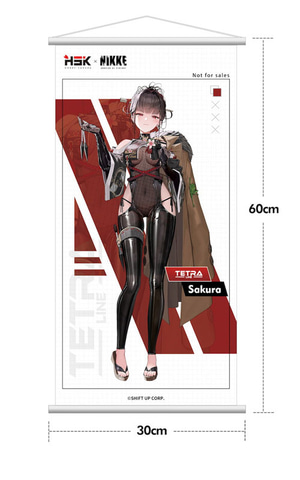 勝利の女神：NIKKE」よりサクラがコスチューム「黒夜密行」の姿で 