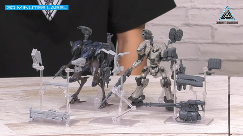 30MM「AC6」より「WEAPON SET」で重ショットガン「ZIMMERMAN」、「太陽