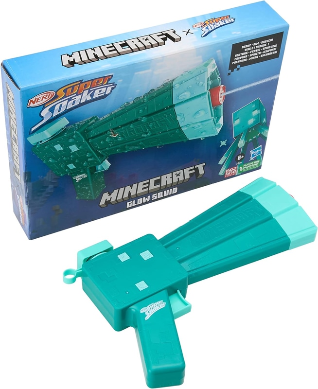 スーパーソーカー Minecraft GLOW SQUID