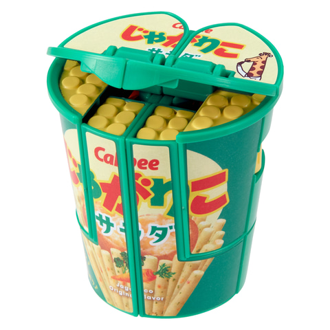 じゃがりこ」と「ピザーラ」が合体変形ロボに。「ユニトロボ」シリーズ