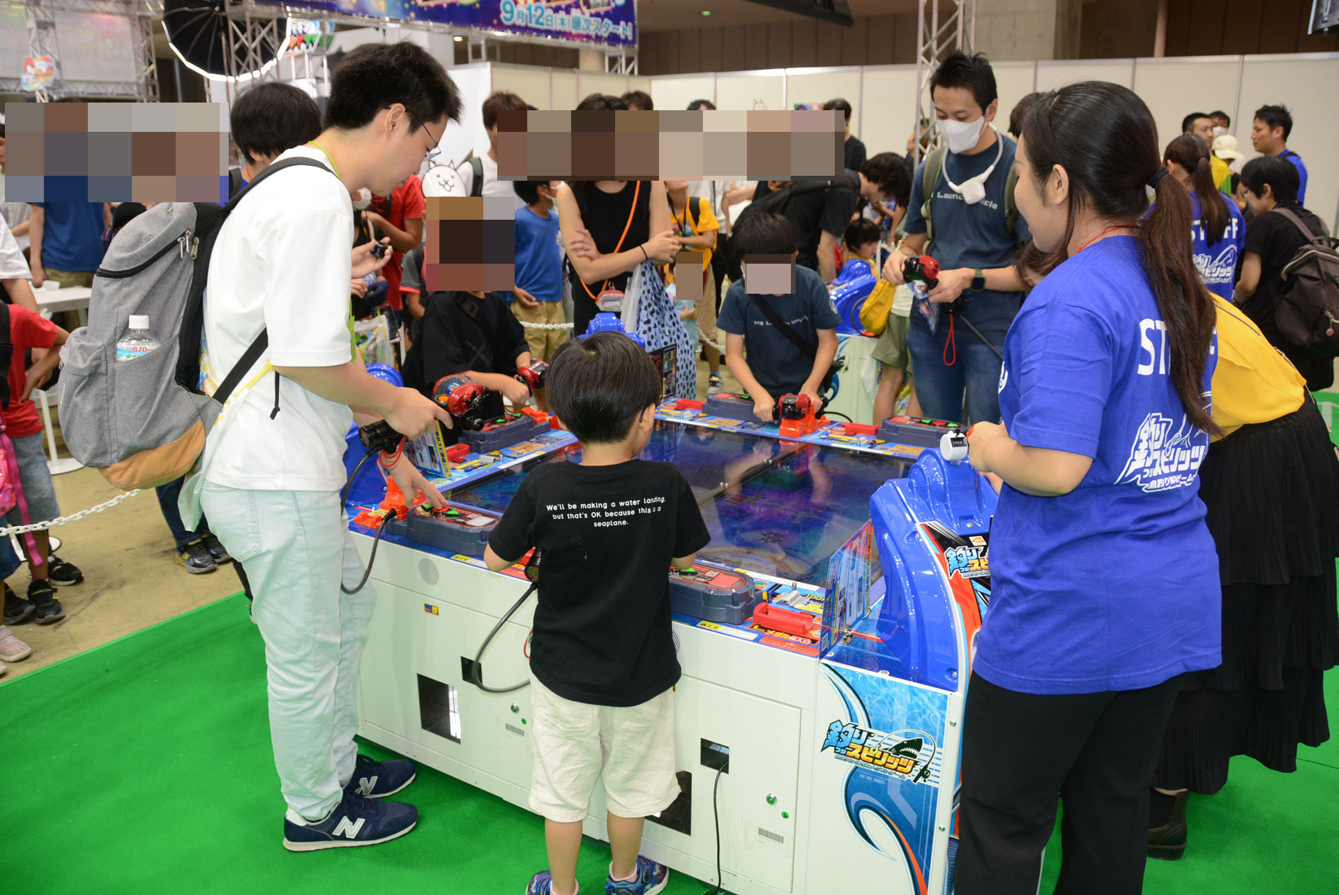 対戦コンテンツや試遊台も多く、かなり熱気があった