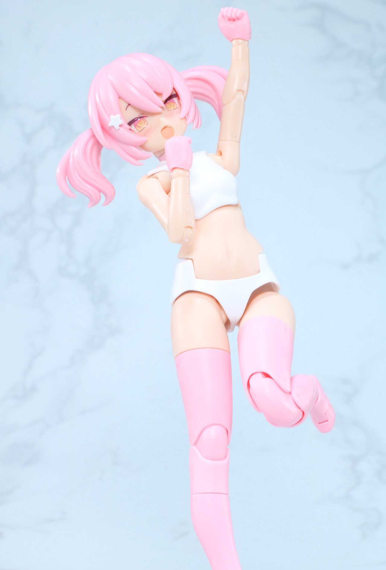 元気いっぱいの動きも