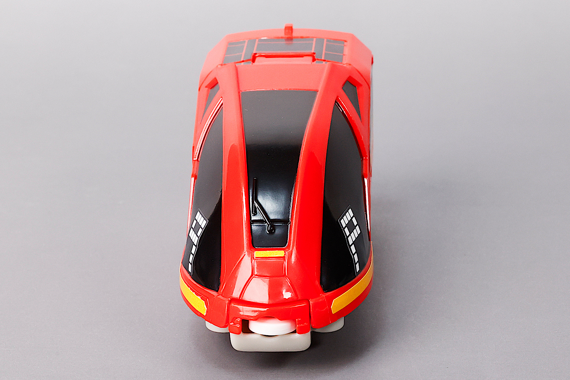 クールな見た目の車両だ