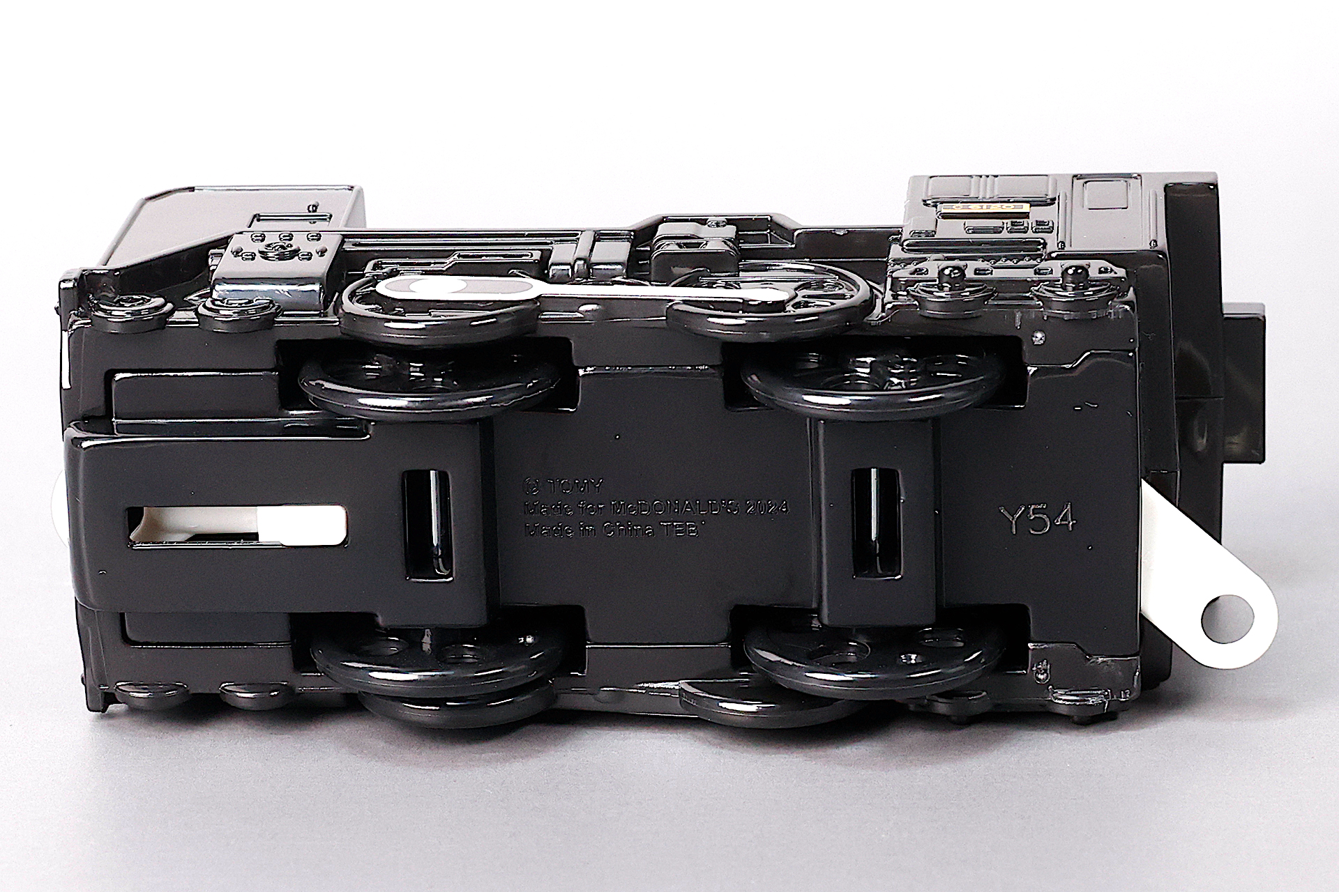 底面にはレバーが付けられている