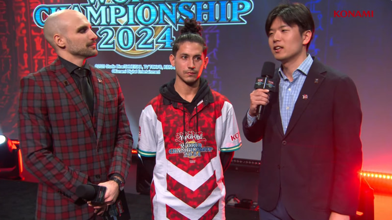 「増殖するG」の無い「WCS2024」では先行取ったプレーヤーが相手の手札誘発を押し切ってゲームを決めきるパターンが多く、先行・後攻を決める最初のダイスロールに相当運命が託されていたと言っても過言ではない。準決勝で行なわれた実力が互いに互角だと認め合う「RUBEN選手対JOSE選手」の試合後インタビューでは「運良くダイスに勝利できた事で」との発言が選手からもあったので、それだけが勝敗の要因では無いにしろ如何に先行後攻が大事だったかが実感できる