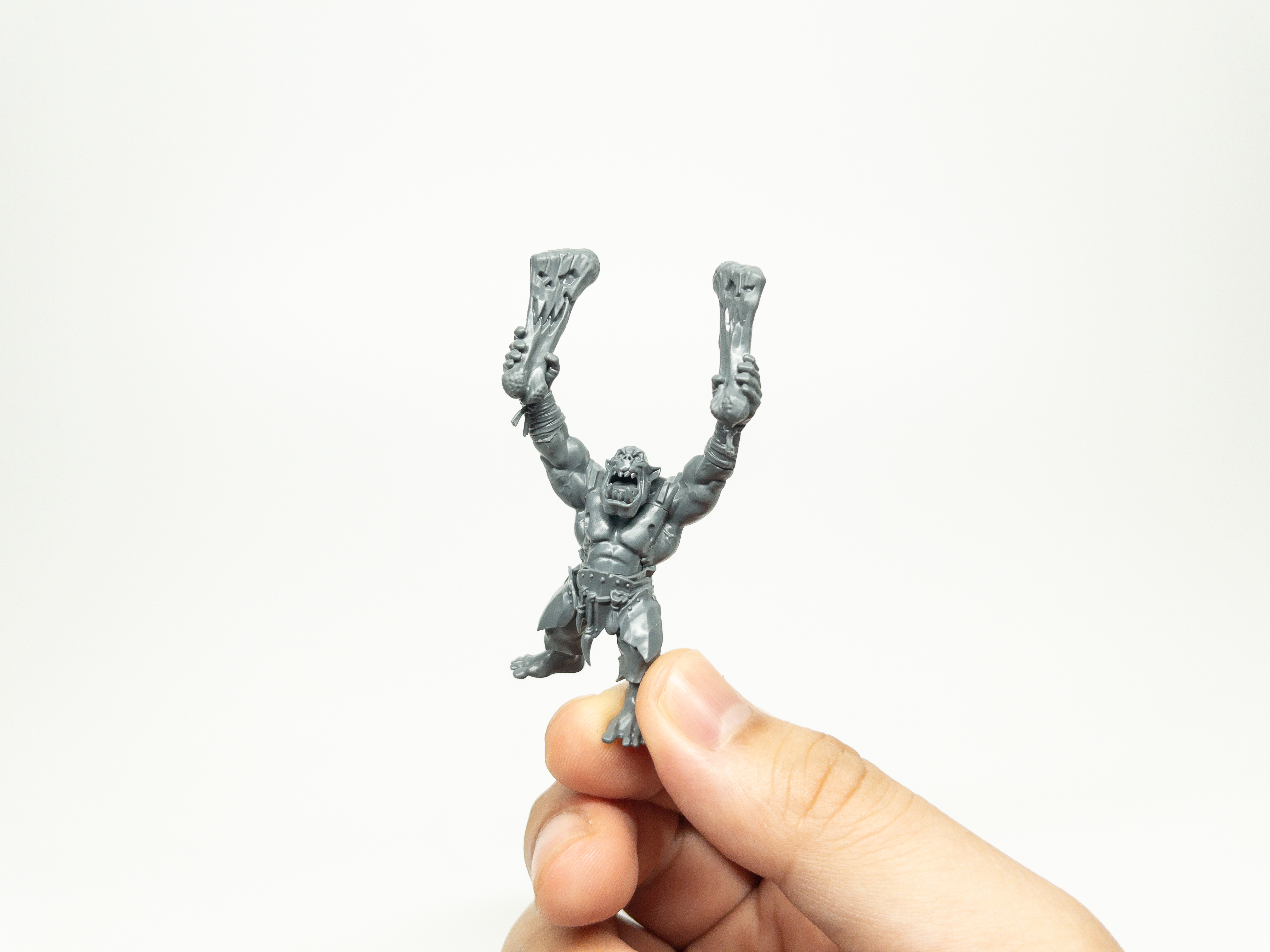 ムキムキマッチョが半分くらい完成。だがこの胸などはほとんど隠れてしまうのだ