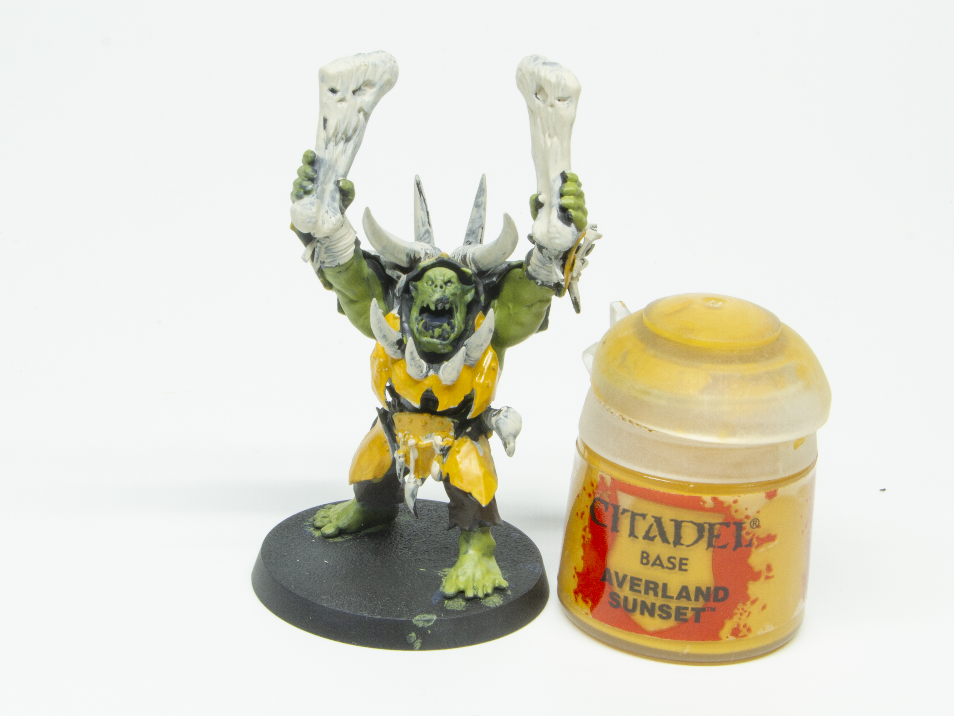 「アヴァーランド・サンセット」で鎧の下塗り