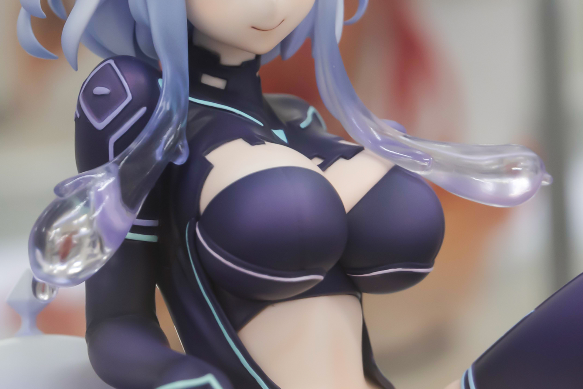 胸の大きさもかなり目立つ