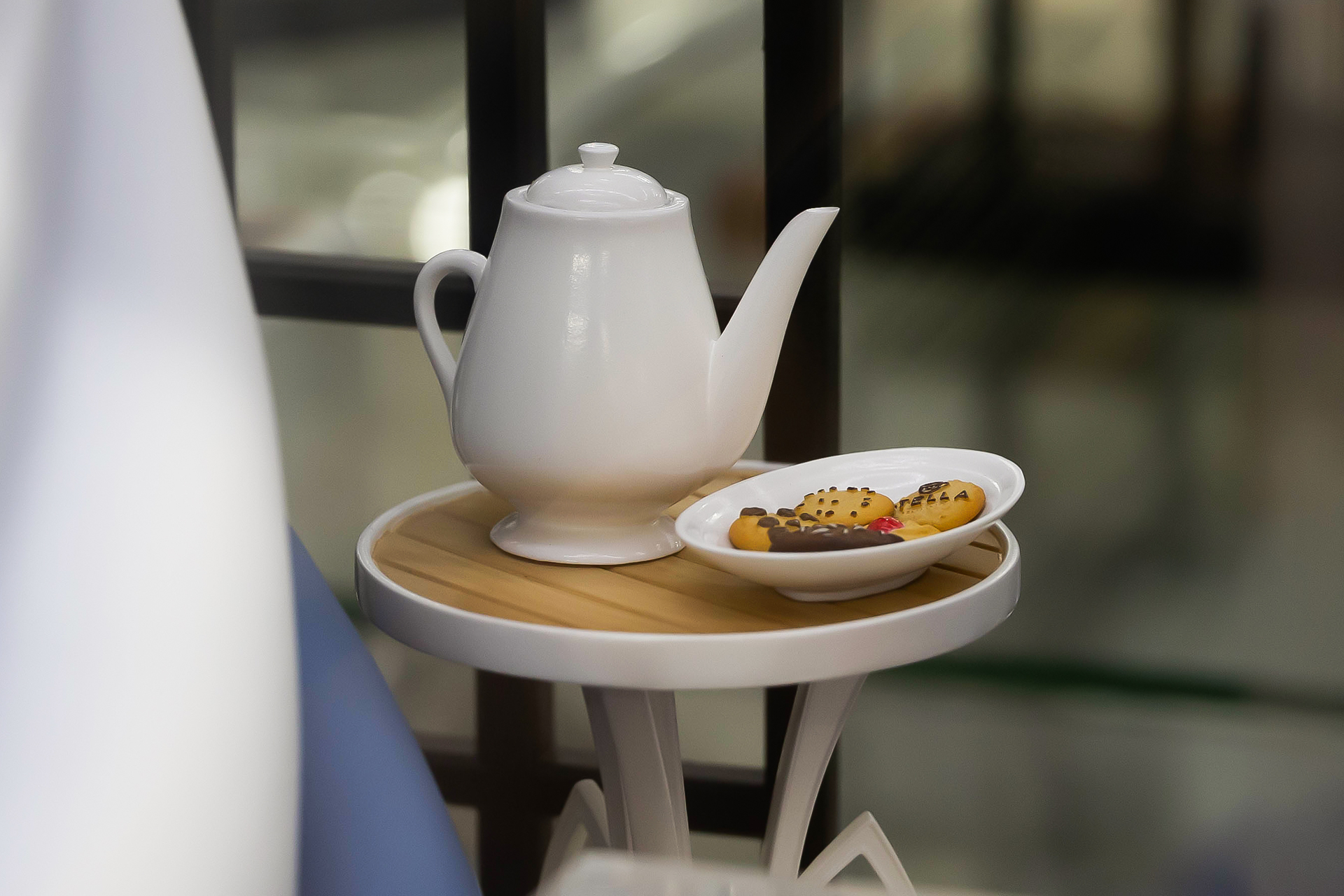 喫茶店らしい小物も付属している