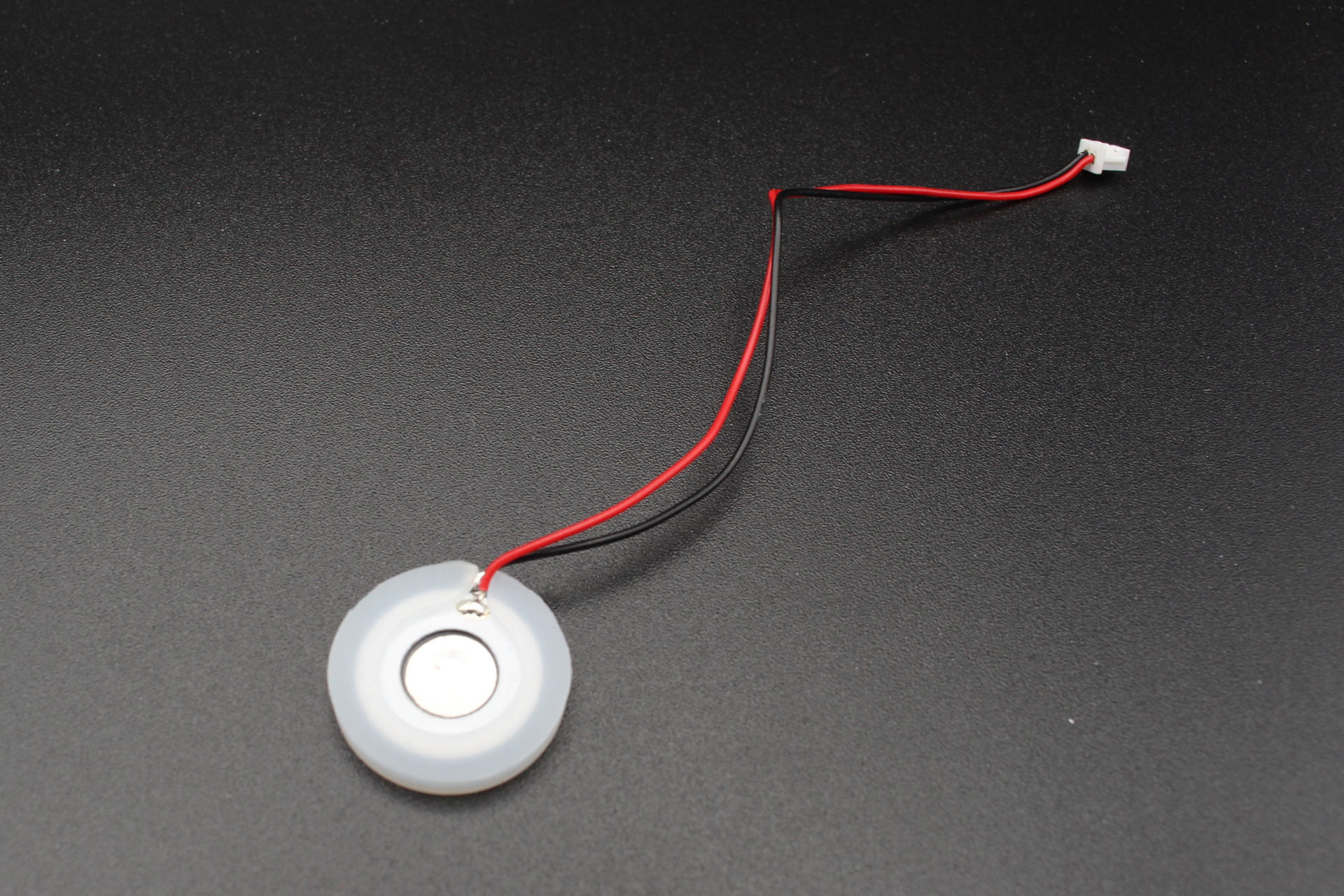 トランスデューサにはシリコンのリングが取り付けられている。これは取り外し可能だ