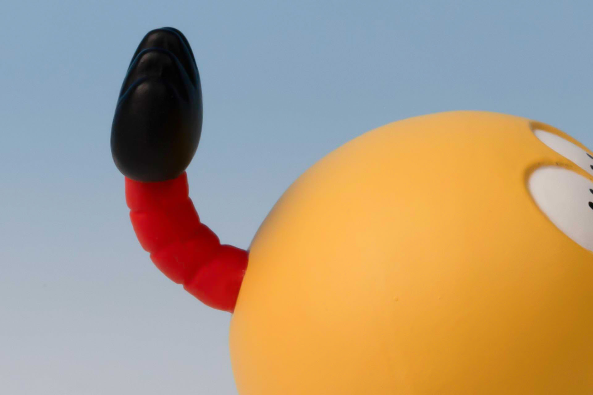 トレードマークのちょんまげもバッチリ再現されている