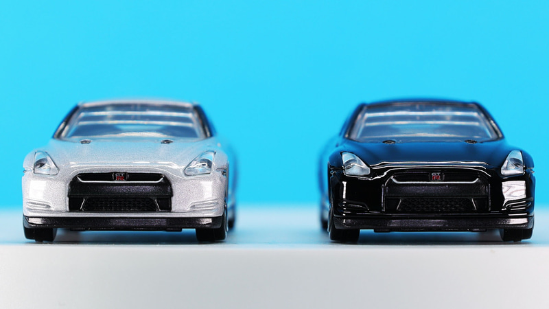 一目でR35GT-Rとわかるフロントマスク