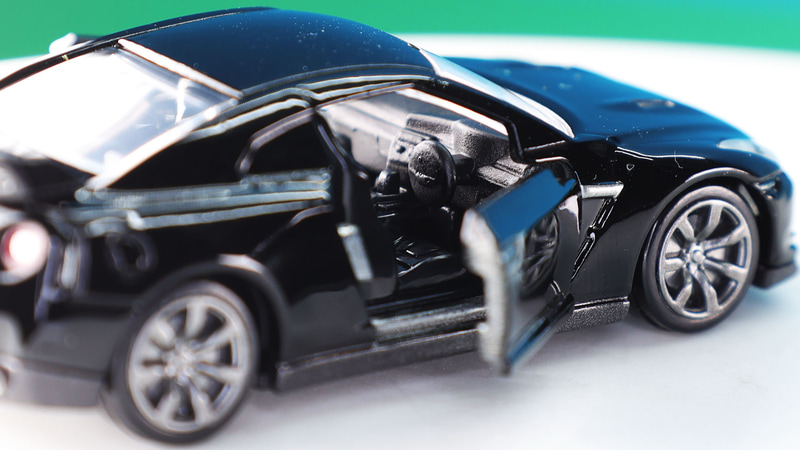 車内のモールドも細かい！