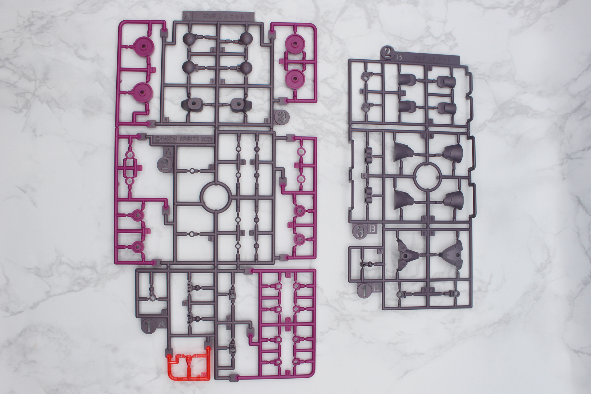 Aパーツ、Bパーツ