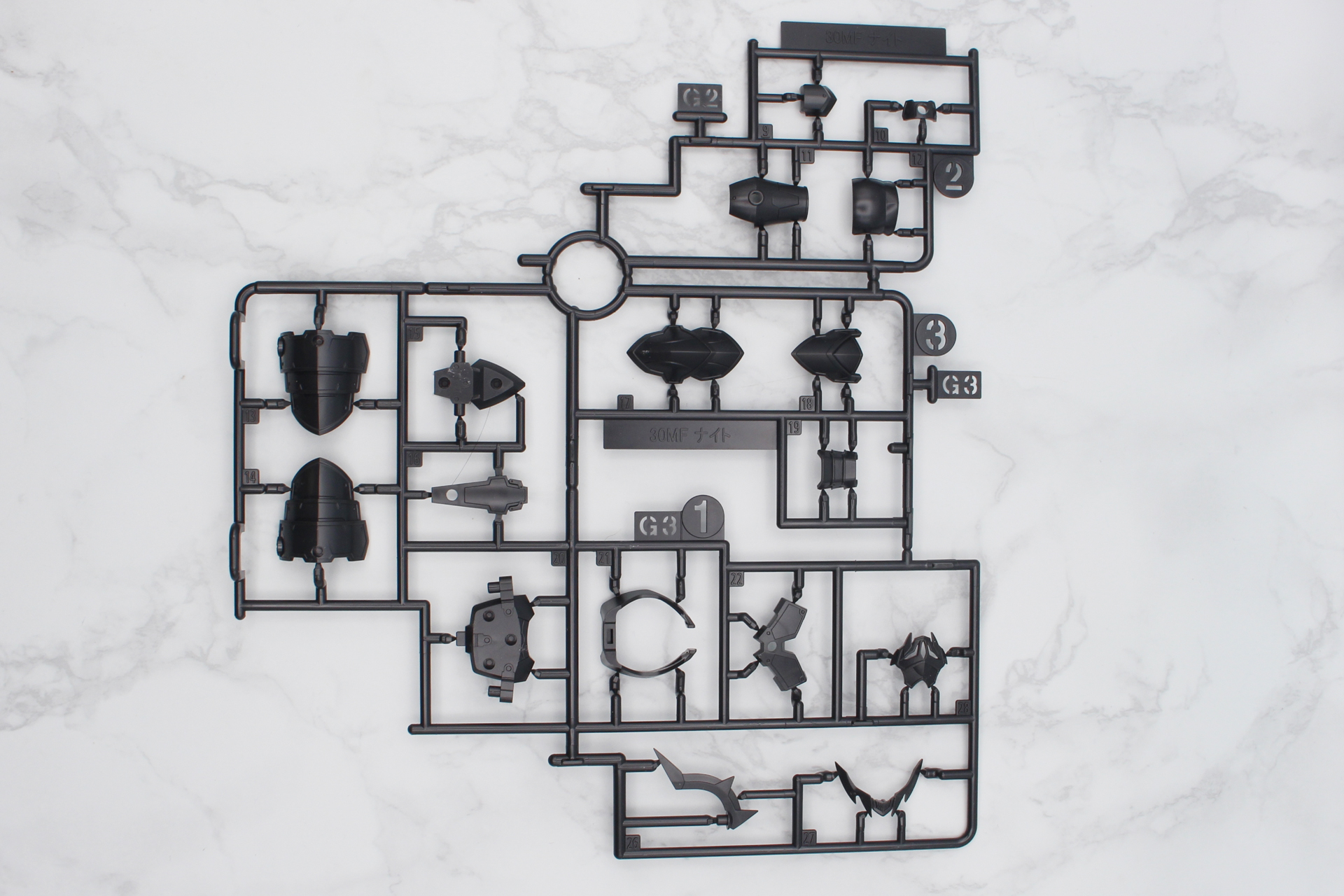 G2パーツ（＋G3パーツ）