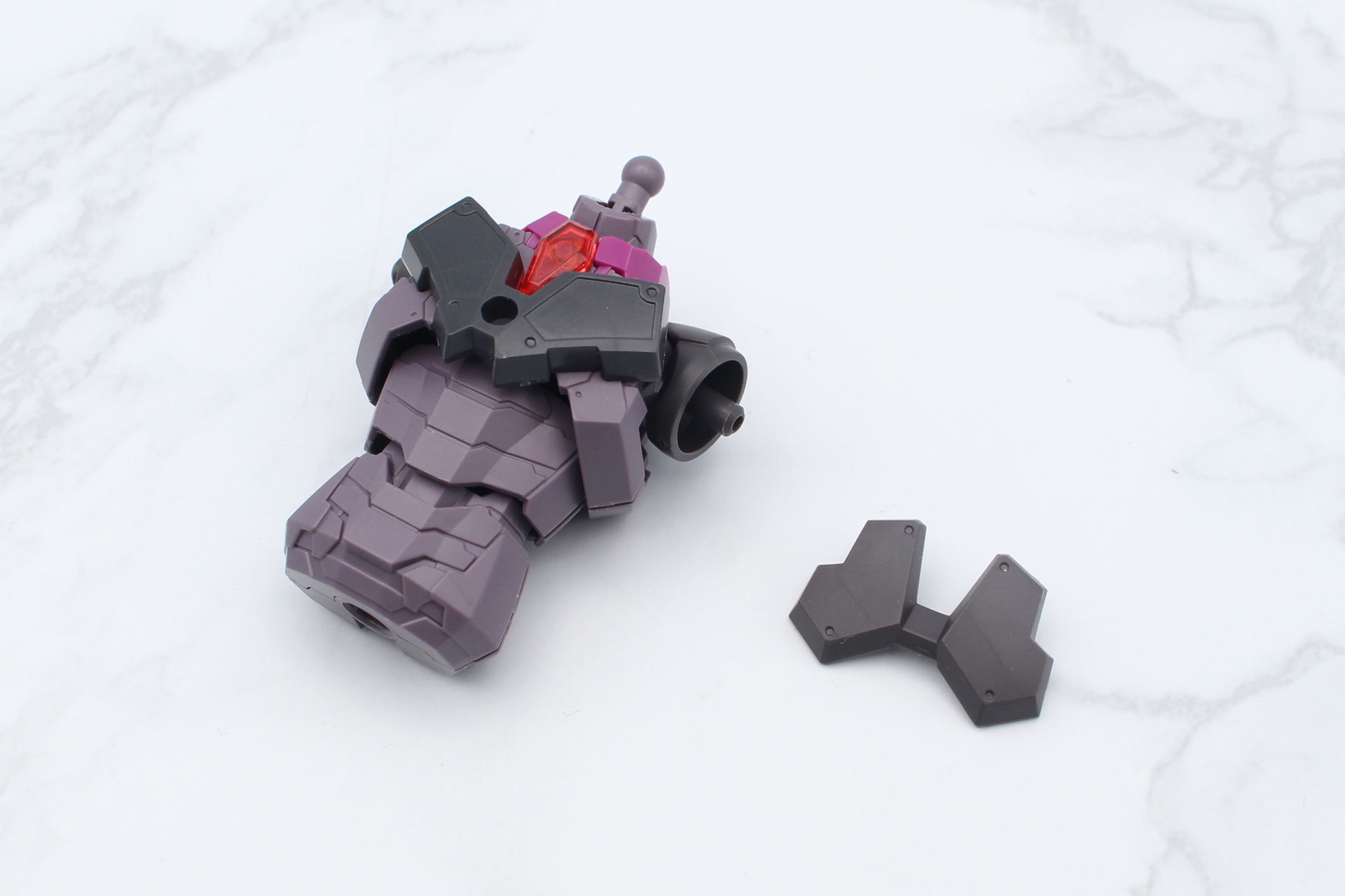 胸当てを交換する