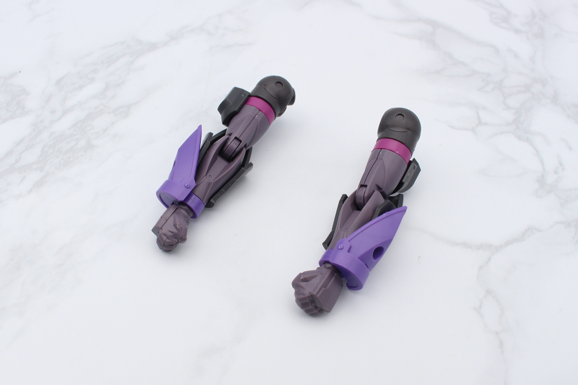 手首のリングと装甲を交換する