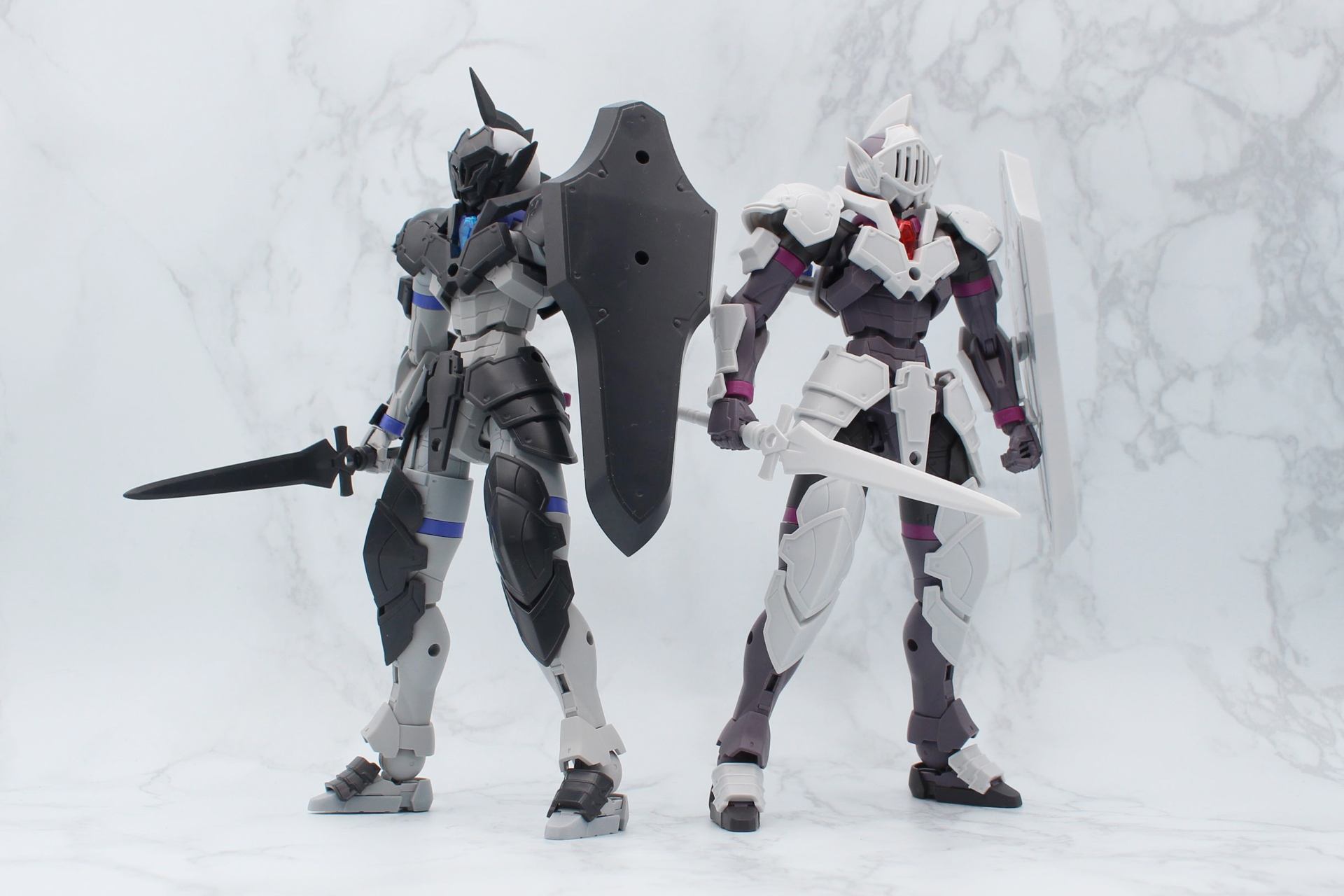 同じジョブはパーツがほぼ同じ形なので、交換するだけでもいい感じになる。