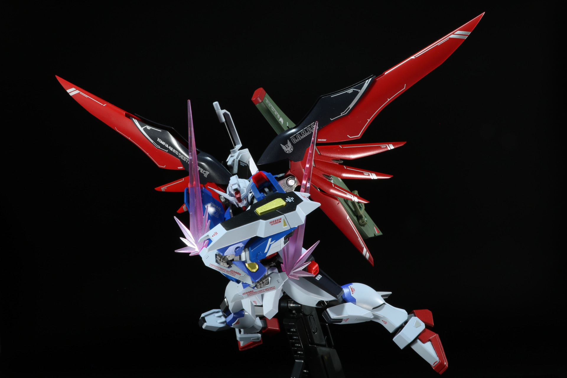 「フラッシュエッジ2」にはビームサーベルタイプのエフェクトパーツも付属