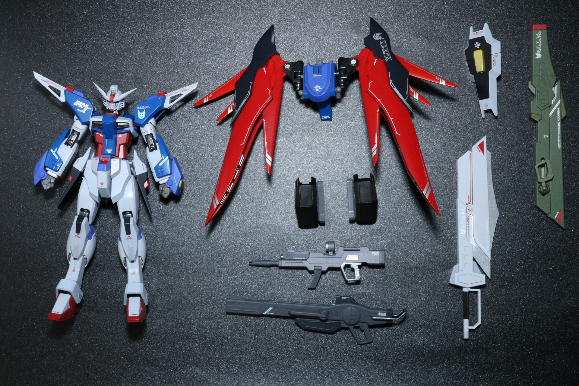 METAL ROBOT魂 ＜SIDE MS＞ デスティニーガンダムSpecII本体と各種武装