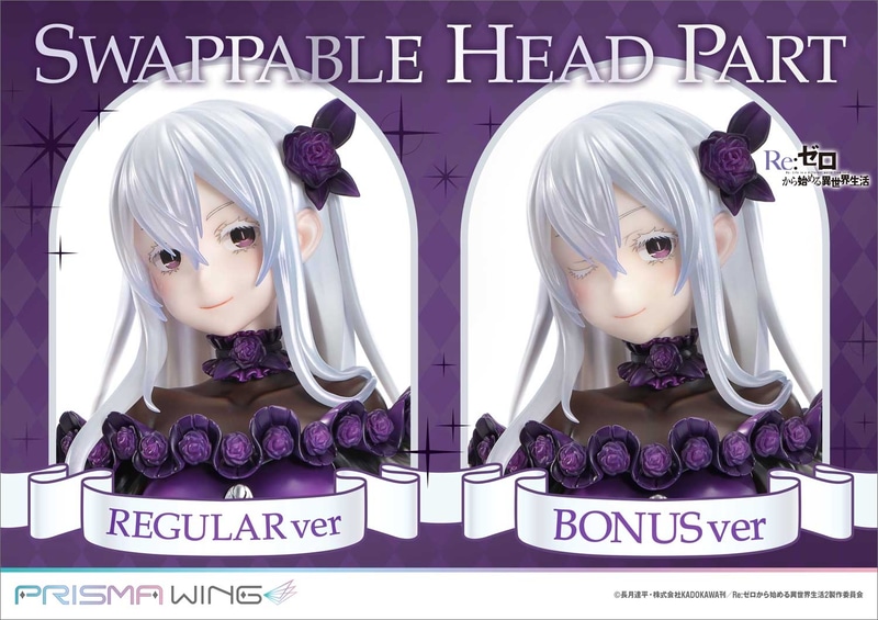 ボーナス版には、ウインクするフェイスパーツが付属