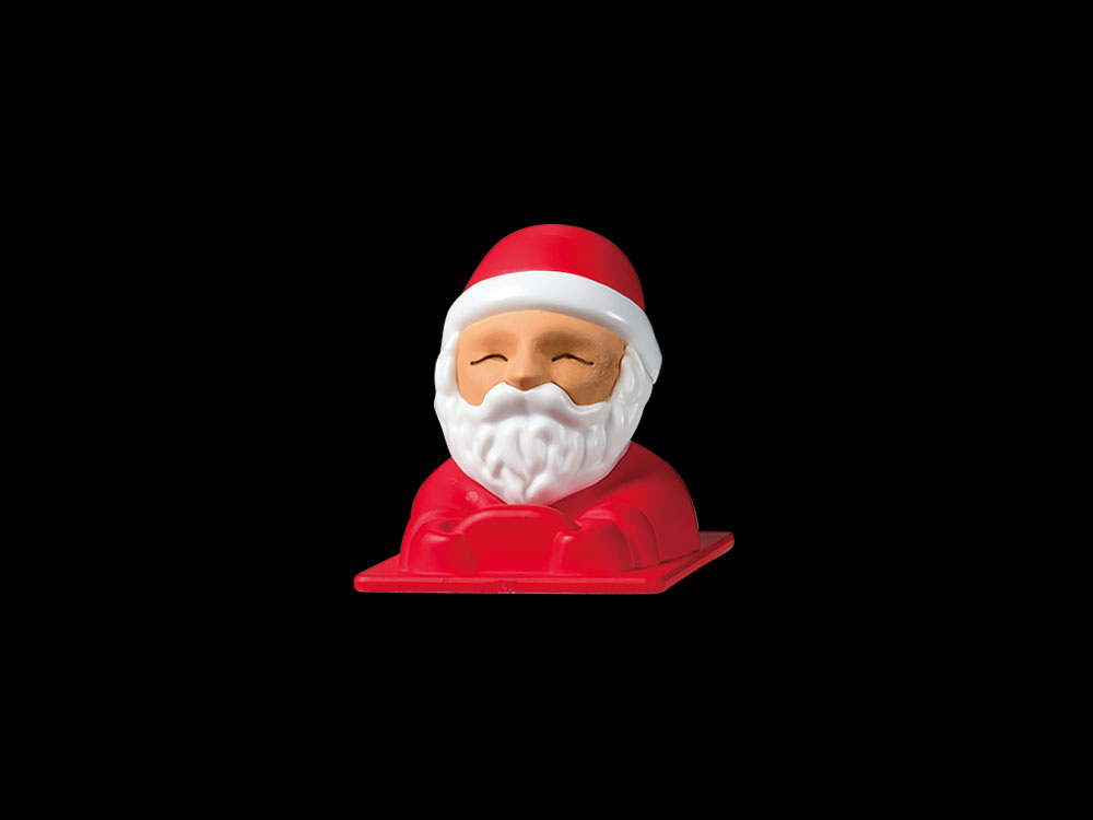 塗装、組み立て済みのサンタクロース