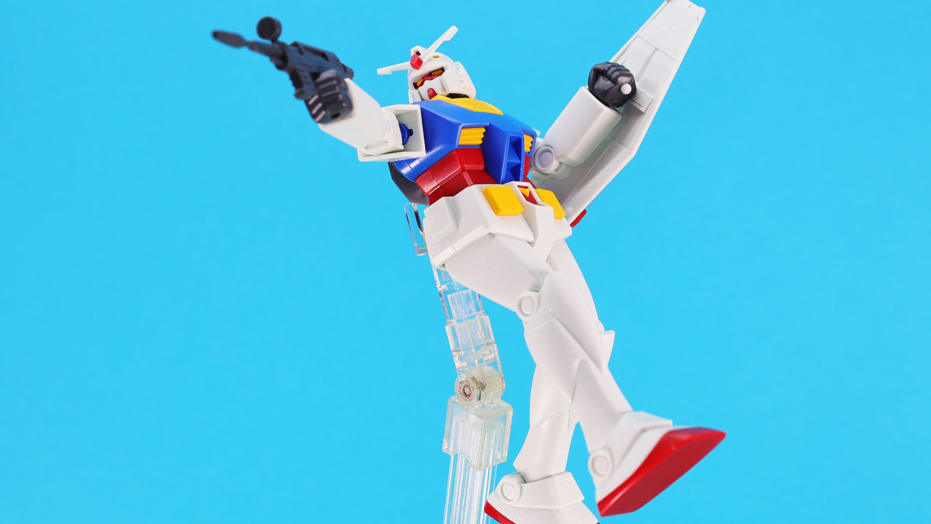 アクションさせても塗装が剥げたりすることもありません