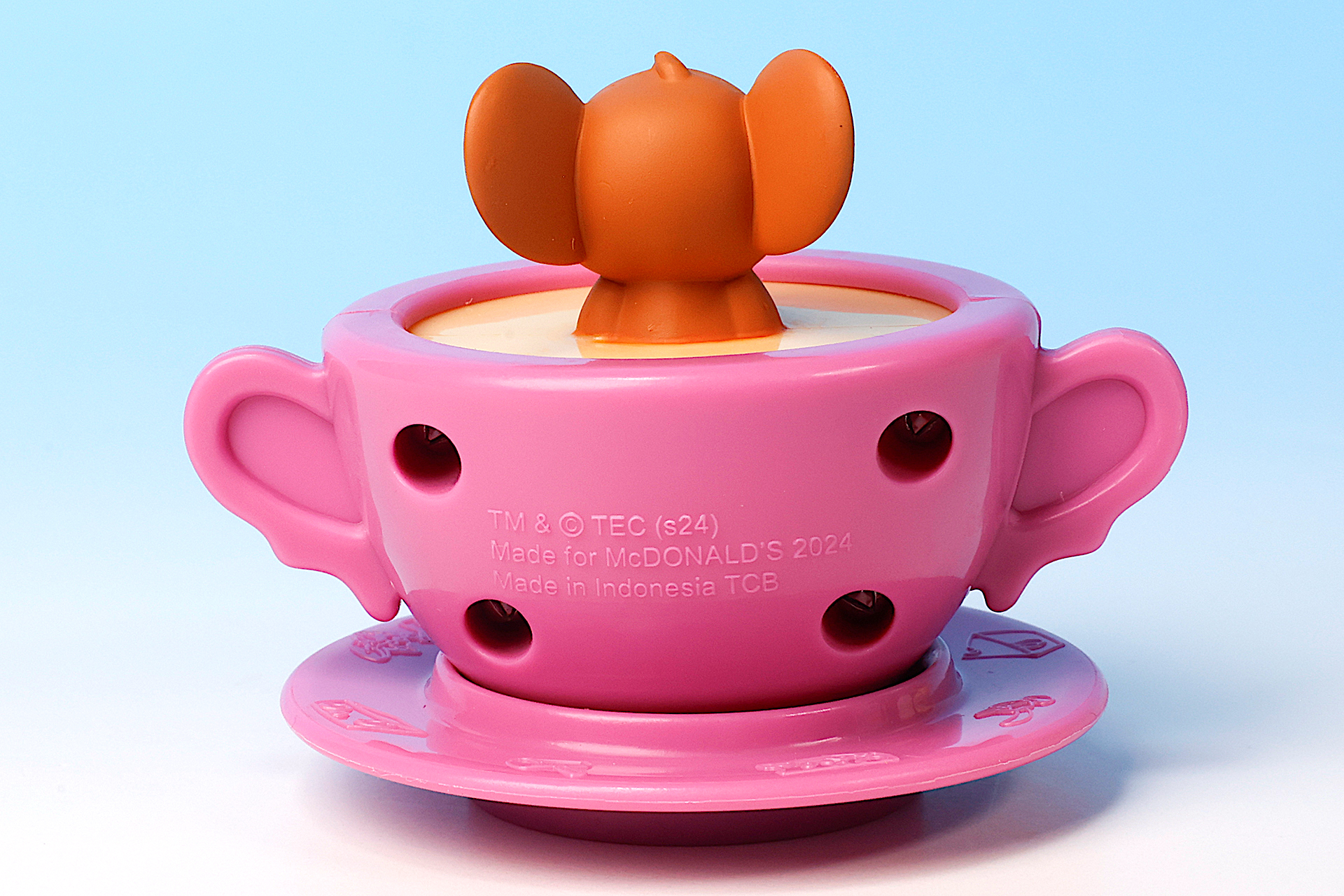 背面側から見たところ