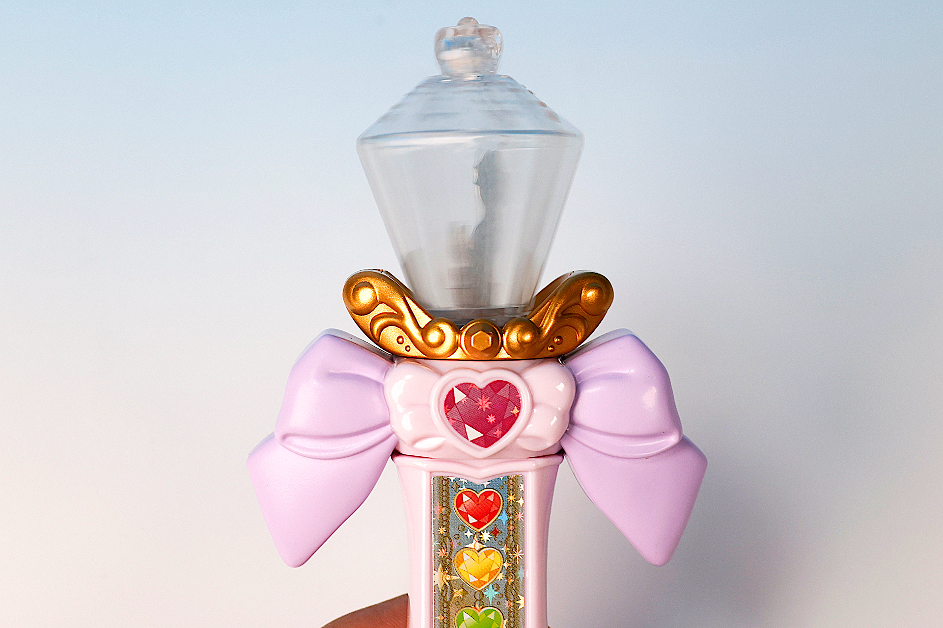 こちらはクリスタルが回っているところ