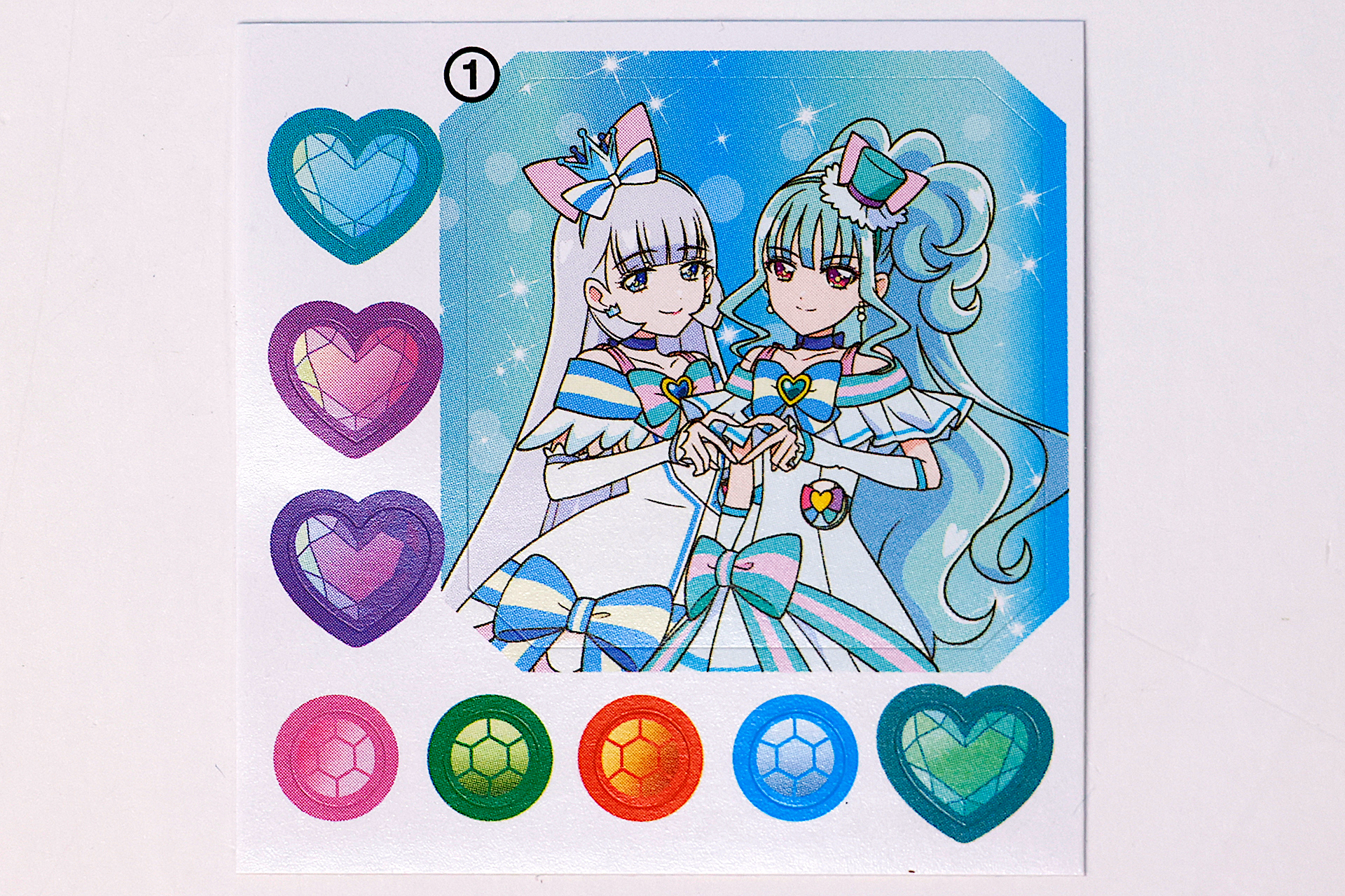 おもちゃに同梱されているシール