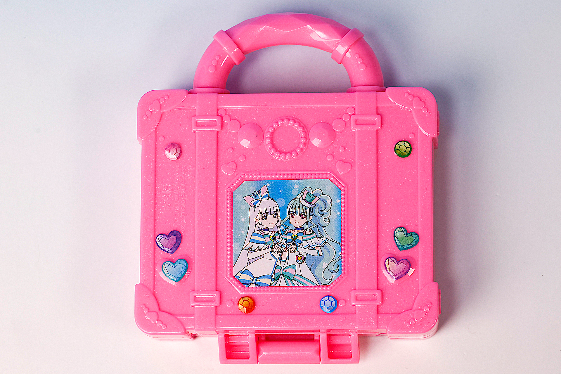 こちらは裏面。余ったシールでデコレーションしてみた