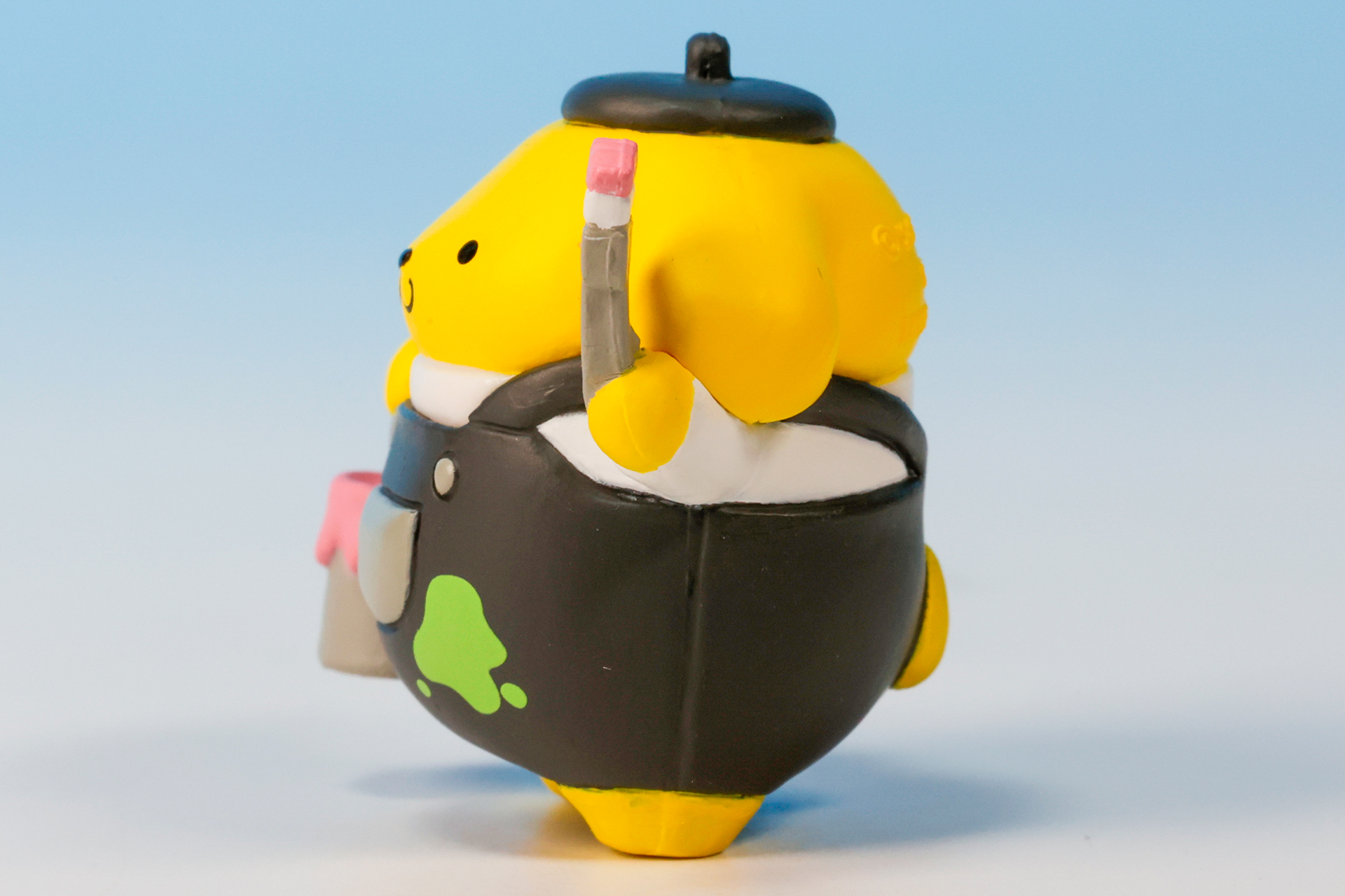 横から見ると体の大きさがよくわかる