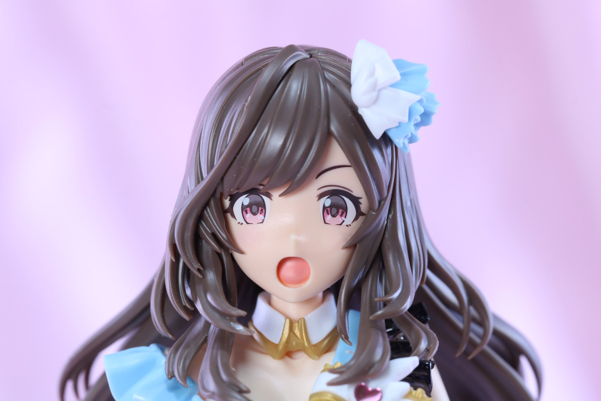 キリッとしたカッコイイ印象の真剣な表情