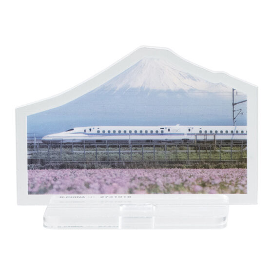 C賞 アクリルスタンド（富士山×東海道新幹線）