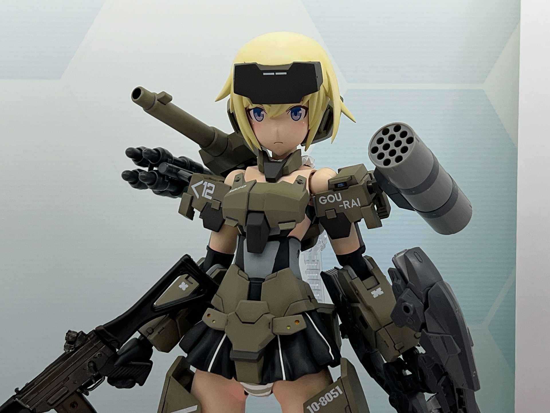 武装もビッグサイズ