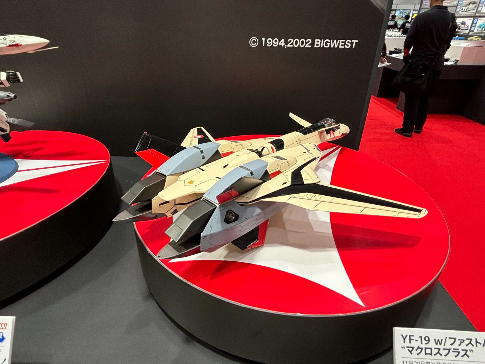 「YF-19 w/ファストパック“マクロスプラス”」