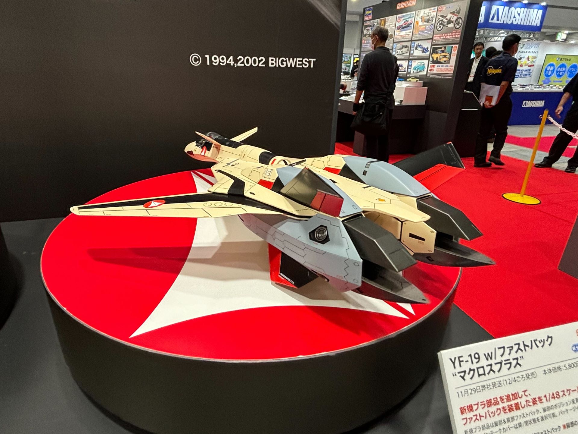 「YF-19 w/ファストパック“マクロスプラス”」