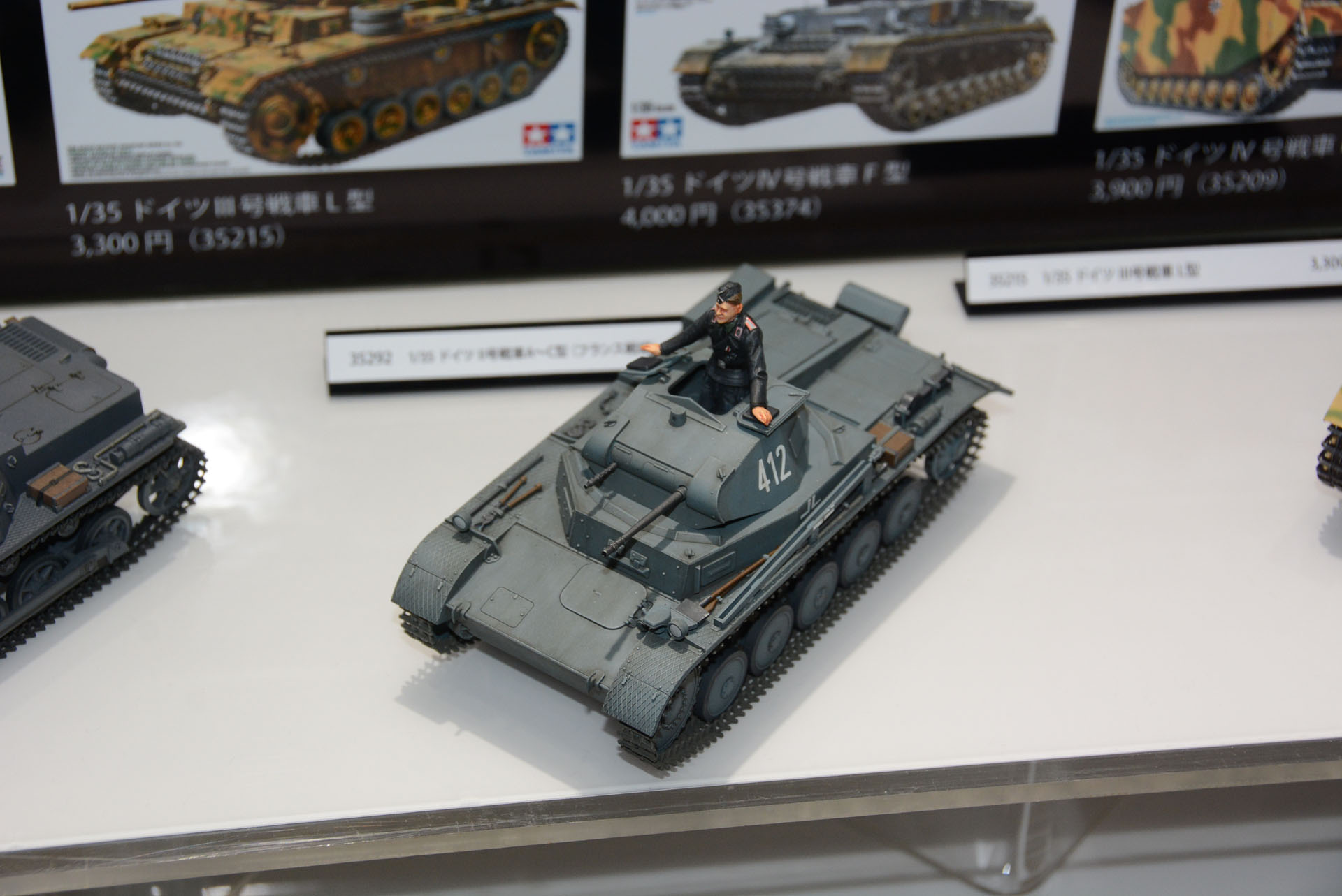 ドイツ戦車は大型化、複雑化していく。戦場での知名度も含め大きなモデルが人気だったため、I号戦車はこれまでモデルアップされなかったという