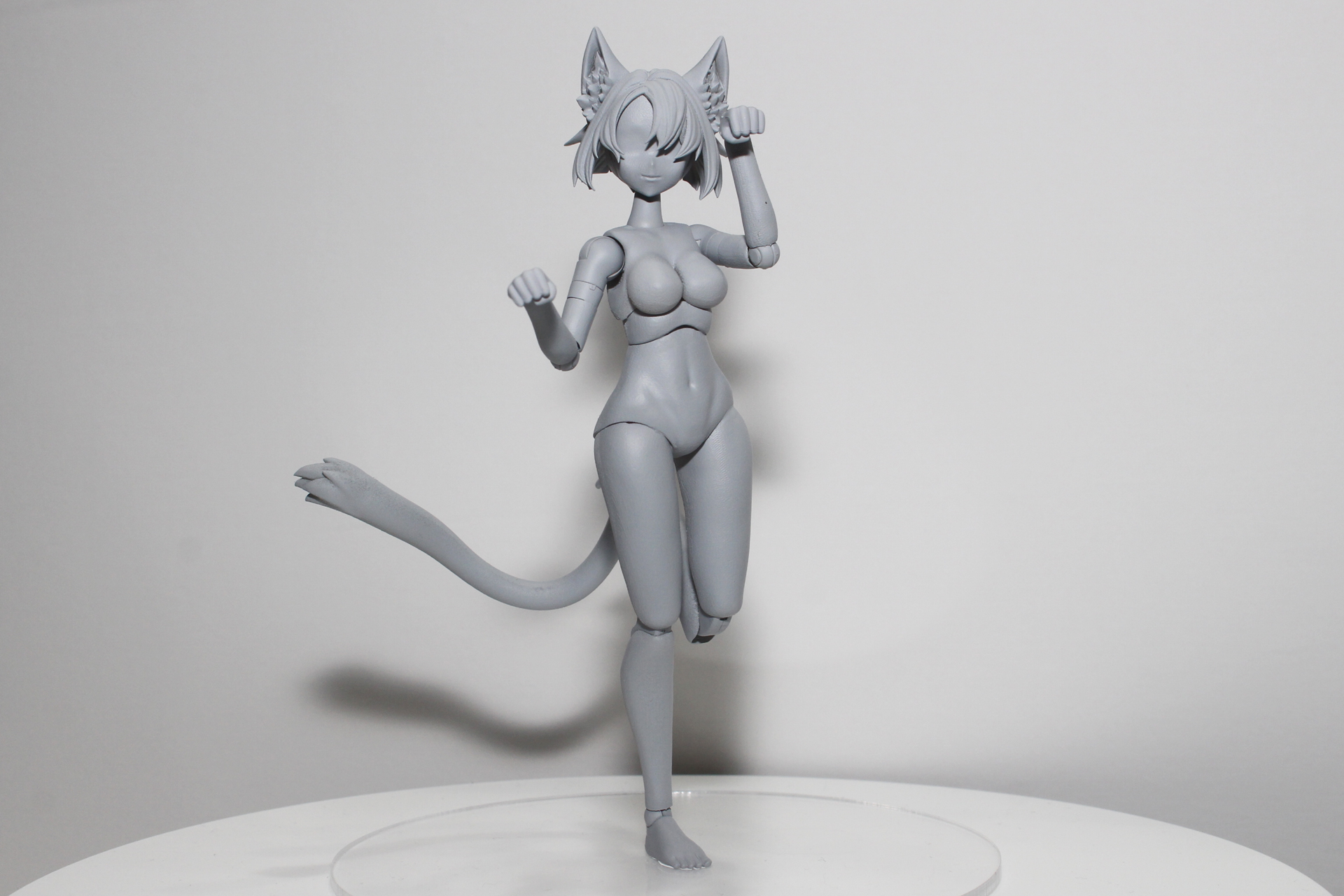 ケモ度・低の原型。耳や尻尾などがケモノ化したヒトに近い姿だ