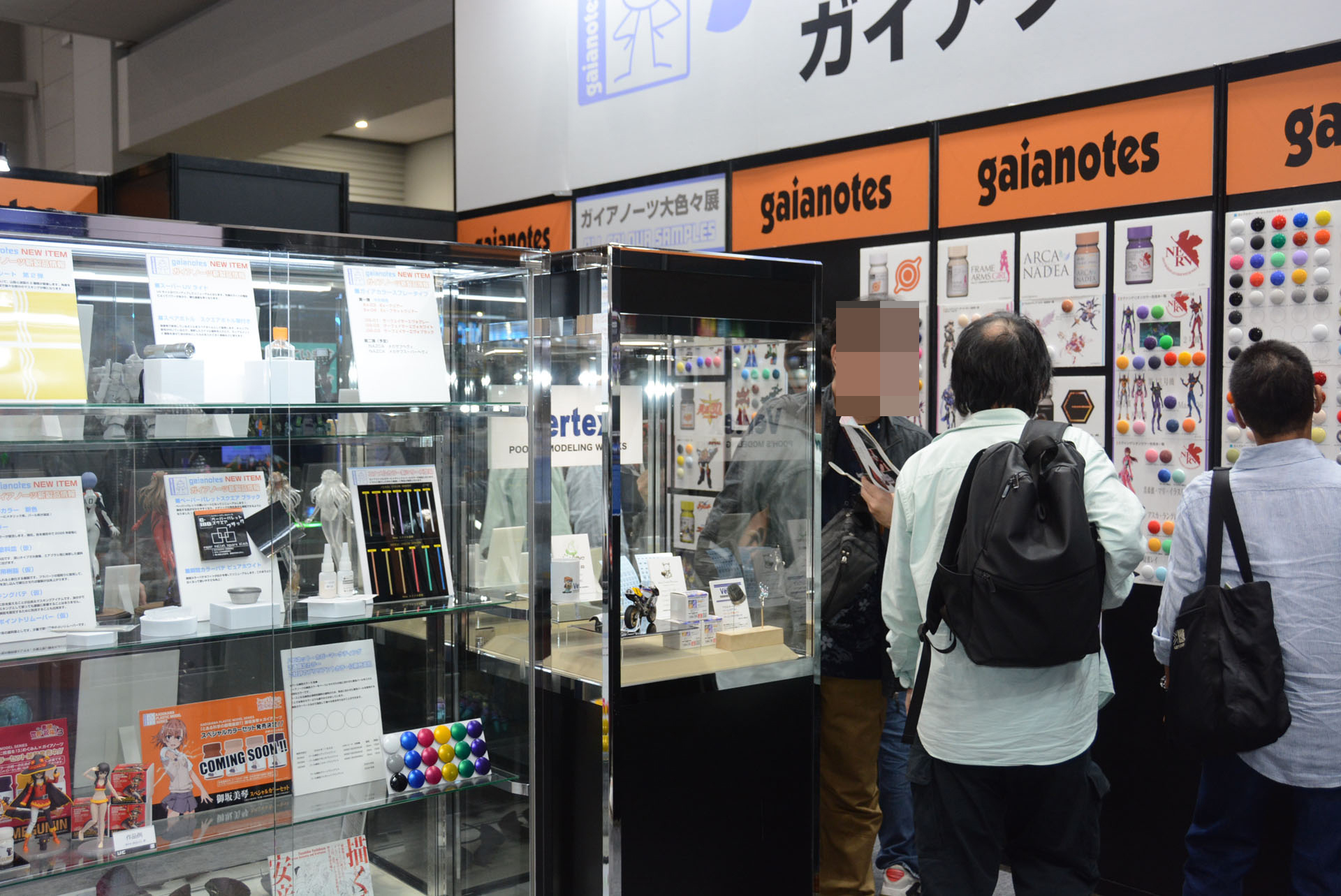 新商品を見たり、体験したり、ホビーショーでは様々な形でホビーに触れることができる