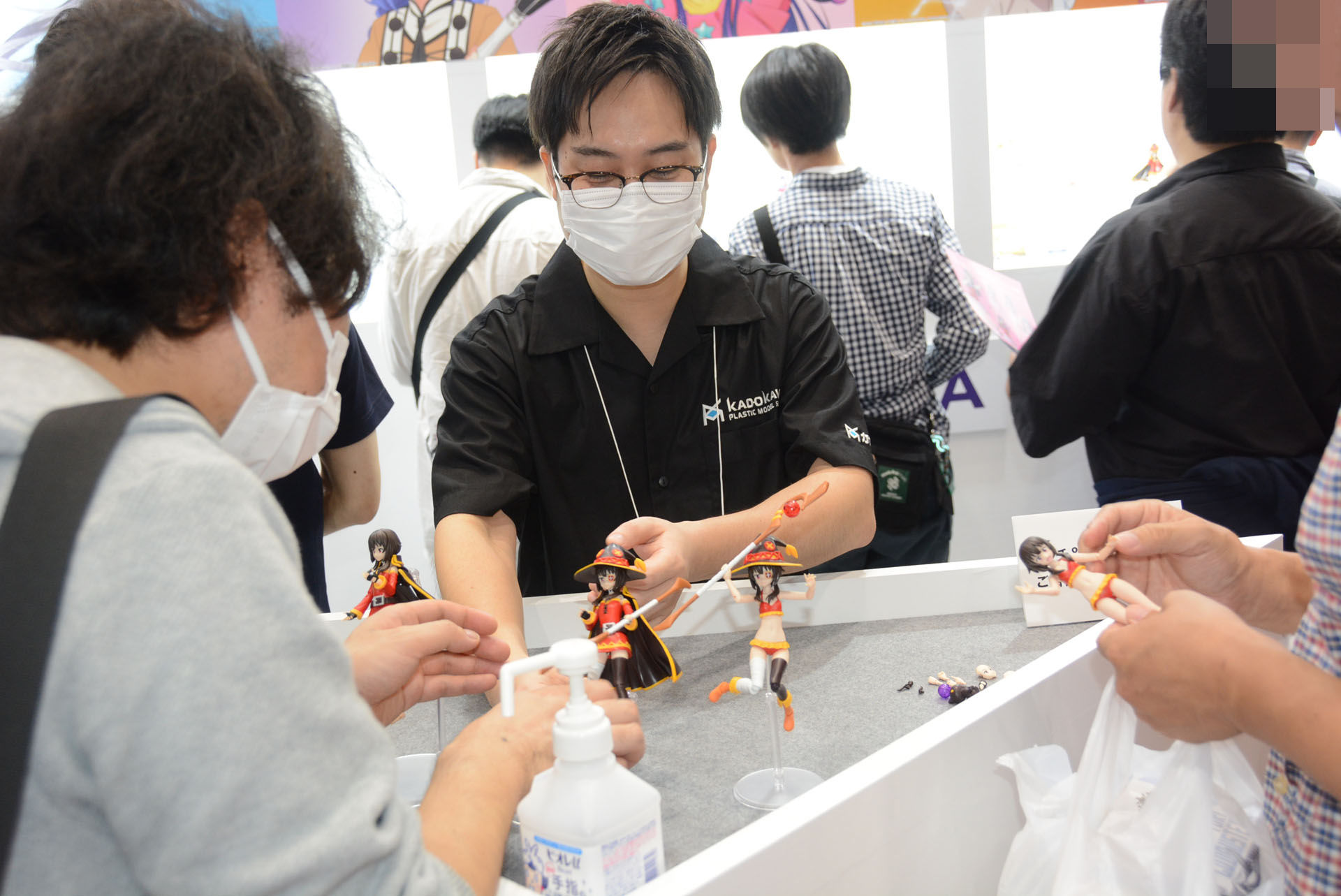 新商品を見たり、体験したり、ホビーショーでは様々な形でホビーに触れることができる