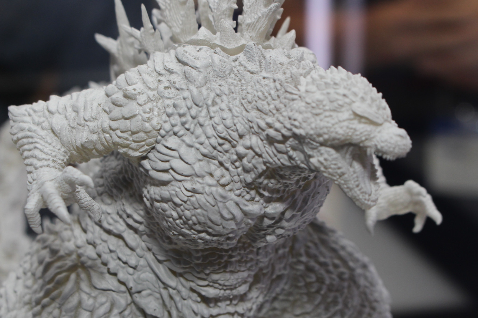 この皮膚の質感がプラモデルで表現されるのだ